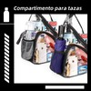 PEIONO Mochilas Transparentes, Bolsa Transparente, objetos claramente visibles, evita robos,