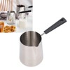 Coffee Milk Frothing Pitcher Cup 304 Stainless Steel Long Handle