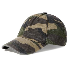 Camo Hat for Women Ponytail Golf Baseball Cap Ball Hats Youth Running Workout Trucker Dad Hat Camo A