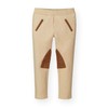 Hope & Henry Girls' Ponte Riding Pants Medium Khaki