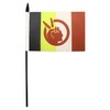 AZ FLAG AMERICAN INDIAN MOVEMENT TABLE FLAG 5'' x 8''