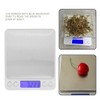 Digital Kitchen Scale Stainless Steel High Precision 500g/0.01g LCD Display