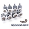 Shower Door Rollers, Lance Home Set Of 8 Single Shower