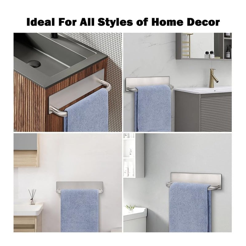 Self Adhesive Hand Towel Holder- 304 Stainless Steel Hand Towel