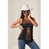 Summer Tank Tops for Women Casual Loose Sleeveless O Ring