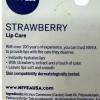 Nivea Strawberry Lip Care 8 ct Tinted Scented 0.17 oz