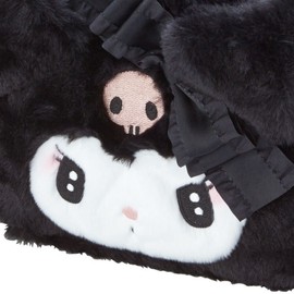 Kuromi My Melody Character Cute Makeup Pouch, Lightweight, Travel, Convenient Goods, Large Capacity, Makeup Pouch, Cosmetics Pouch, Compact, Stylish, Popular, Storage, Travel Pouch, Women's, Fluffy