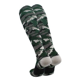 TCK Sports Elite Performance Over The Calf Camo Socks