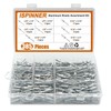 ISPINNER - Remaches ciegos de aluminio, 385 piezas, 8 tamaños,