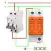 Heschen HS-PV1000 2P 1000VDC 20KA Fire Proof 35mm DIN Rail