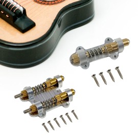 ZHOUSUFEN Tremolo Arming Adjuster Tremsetter Guitar Brass Tremolo Stopper Stabilizer Electric Guitars Tremolo Bridge System Parts, Double Shake