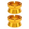 1 Pair 10in NAB Hub Adapters Aluminium Alloy Opener Universal