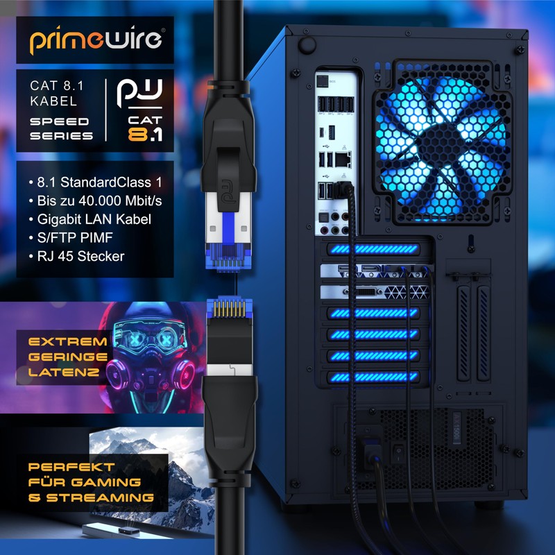 DE CAT.8 Networking Cable