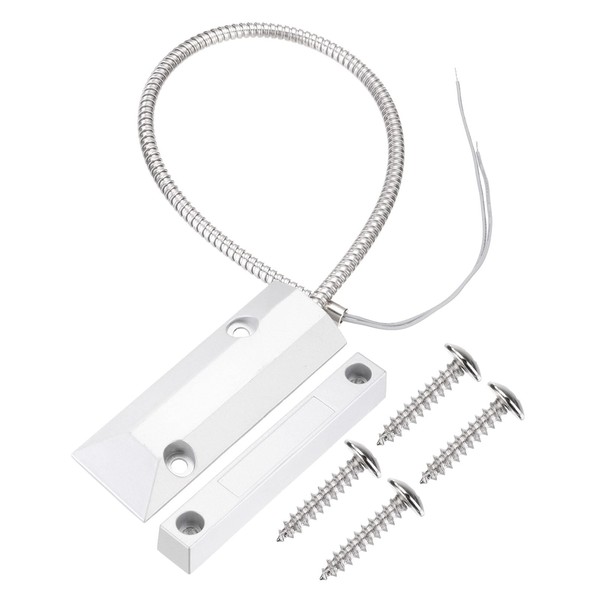 PATIKIL Rolling Door Alarm Contact Sensor,1Pcs 0~100V/0.5Amp Magnetic Reed Switch