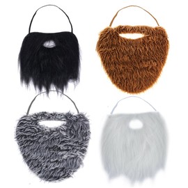 Tigerdoe Fake Beard for Adults Kids - Costume Accessories - Beard & Mustache - Fake Mustaches