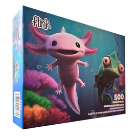 FLINK Rompecabezas Ajolote y Camaleón 500 Piezas