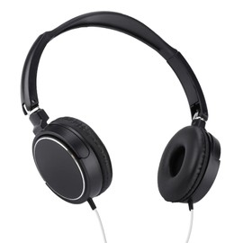Stereo Headphones, Foldable Compact Wired Headset Stereo HiFi Music Headphones Support TF Card, Foldable Headset Can Be Folded to Compact Size