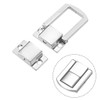 sourcing map Toggle Catch Lock, 25mm Retro Decorative Silver Tone