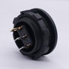 weideer 12V Round Rocker Switch with Shell Red LED Light