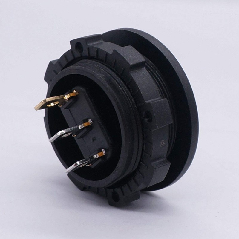 weideer 12V Round Rocker Switch with Shell Red LED Light