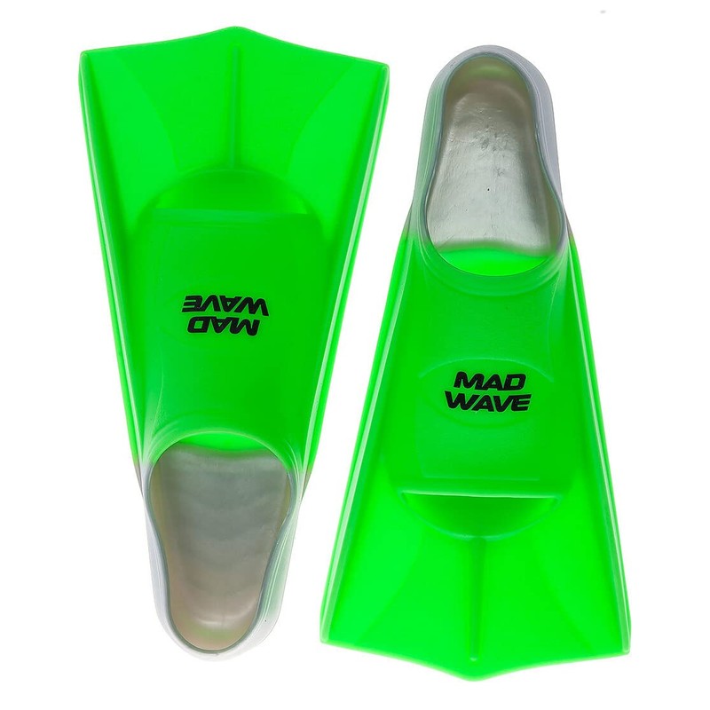 Mad Wave Training Fins - Green 47-48