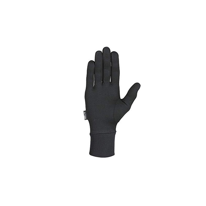 Seirus Innovation Men's Arctic Silk Glove Liner, Black, Small/Medium