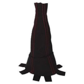 The Tuning-Shop Ltd Gear Gaiter Compatible with Honda Civic Type R FN2 Suede Red Stitching