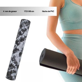 OAK AND REED Tapete Yoga Pilates Fitness Ejercicio Portátil 4 Mm Grosor