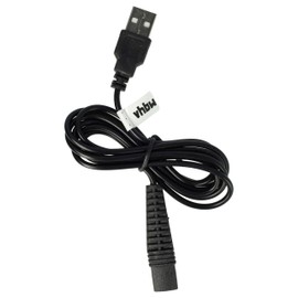 vhbw Charging Cable Compatible with Braun Series 9 9355s Type 5793, 9360cc Type 5793 Shaver - Power Cable, 120 cm