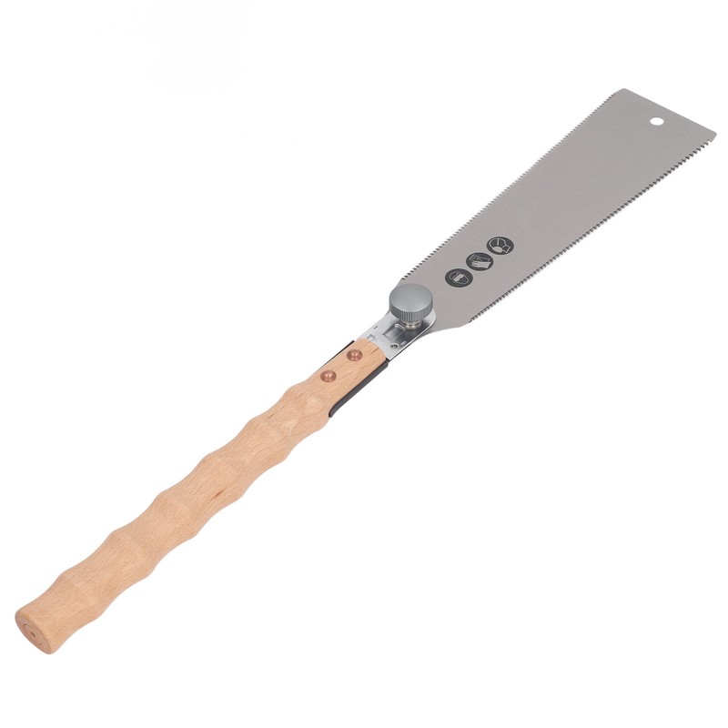 Double Edge Sided Hand Saw Fine Tooth Triple Fast Flush
