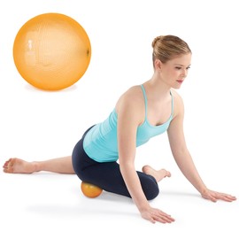 OPTP Franklin Tough Ball — Firm 3.75" Ball for Deep Self-Massage, Tight Muscles, and Myofascial Release — Muscle Massage Ball and Fitness Ball