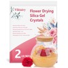 2LBS Silica Gel Flower Drying Crystals, Reusable Flower Preservation Kit