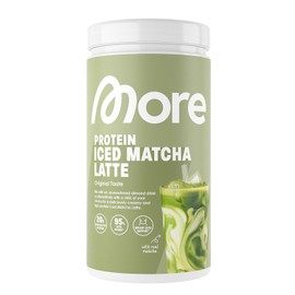 More Nutrition Iced Matcha Latte - High Protein & Low Sugar