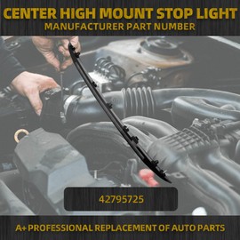 Dasbecan LED Center High Mount Stop Light Compatible with Chevy Malibu 2016-2025 Replaces 42795725 Third 3rd Brake Light