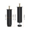 sourcing map Adjustable Height Bed Frame Support Legs Replacement Bed