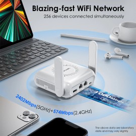 WAVLINK AX3000 Portable Pocket-Sized Wi-Fi 6 Gigabit Travel Router high-speed