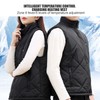 45‑65℃ Heated Vest 5 Gears Tempertature Control Intelligent Switch USB