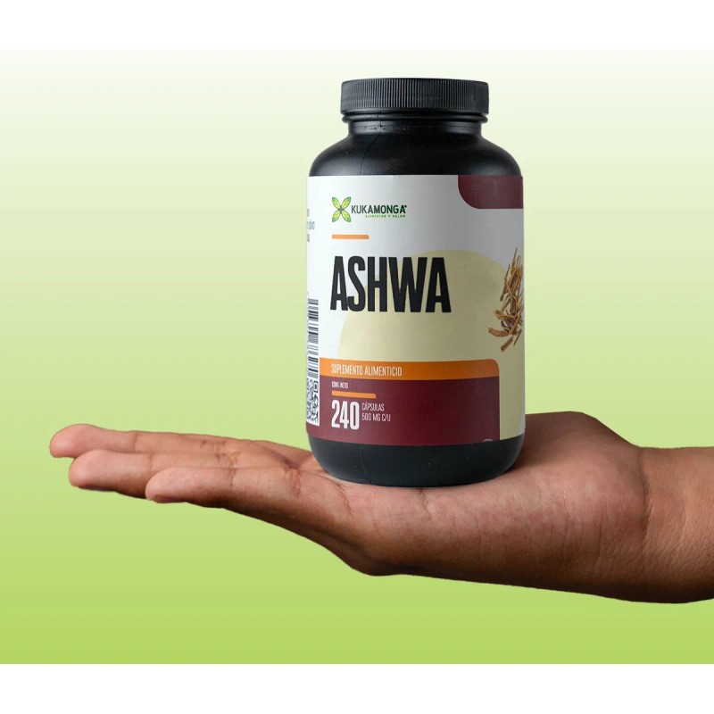 Ashwa | Adaptógeno | 240 Cápsulas | Calma Tu Mente