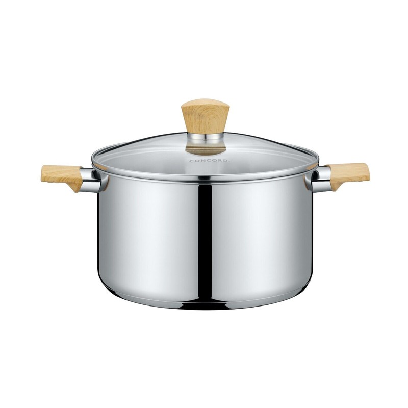 CONCORD Providence Series 10 Pieces Stainless Steel Cookware Set