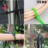 TERF® 100 Pcs Black Cable Ties 140mm (5.51'') X 3.6mm
