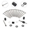 HanTof 43 Set (172Pcs) Pegboard Mounting spacers and Screws Kit,