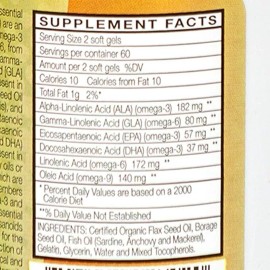 HealthSmart Nature’s EFA, Essential Fatty Acids, 120 Caps