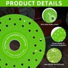 4PCS 4-1/2 Inch Diamond Saw Blades - Ceramic, Glass, Rock