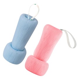 TOVINANNA 2pcs Face Cleansing Foaming Scrubber Gentle Mesh Body Facial Cleanser for Deep Cleaning Exfoliating and Smoother Skin