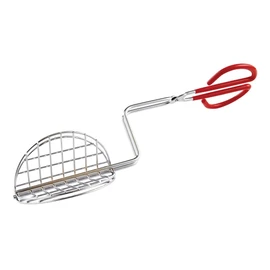 HIC Kitchen Taco Making Tools, Taco Shell Tongs, Steel, Stay-Cool Handle, For Frying Homemade Crispy Shells For Tacos, Appetizers, Dips, And Desserts
