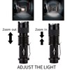 MIKAFEN 5Pack Flashlights Mini Led Flashlight 300lm 3 Modes (Light