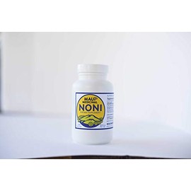 Maui Medicinal Herbs Noni 240 Veggie Capsules (2 Bottles 120 Vcaps per Bottle) - 400mg per Capsule : Organic Whole Fruit (240)