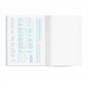 Vela Sciences Advanced B7-A Expanded Softcover Lab Notebook, 9.25 x