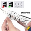 Sanuke Wire Rope Crimping Tool for 3/64 5/64 1/16 Wire