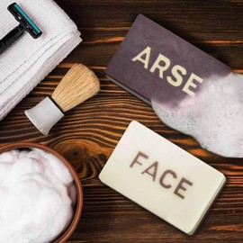 Arse/Face Scented Soap Bar Novelty Gift for Him/Dad